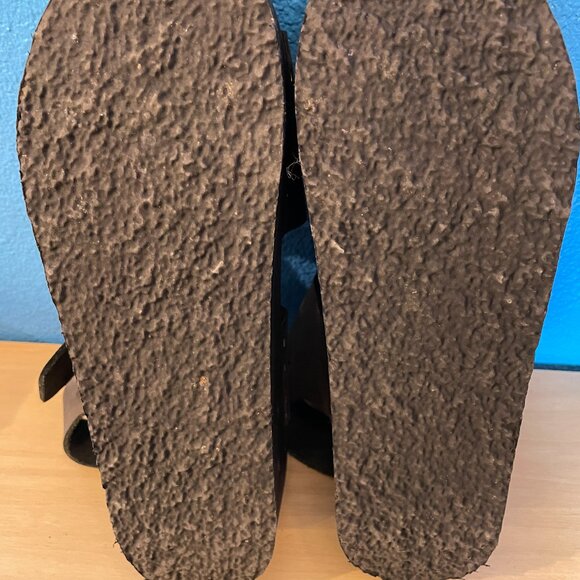 BRYR Mono Black Jesse Clog Sandal Size 7 - Picture 5 of 10